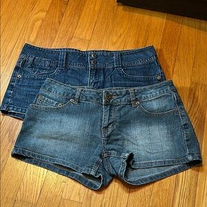 Denim Blue Shorts (2 pairs - Junior Size)